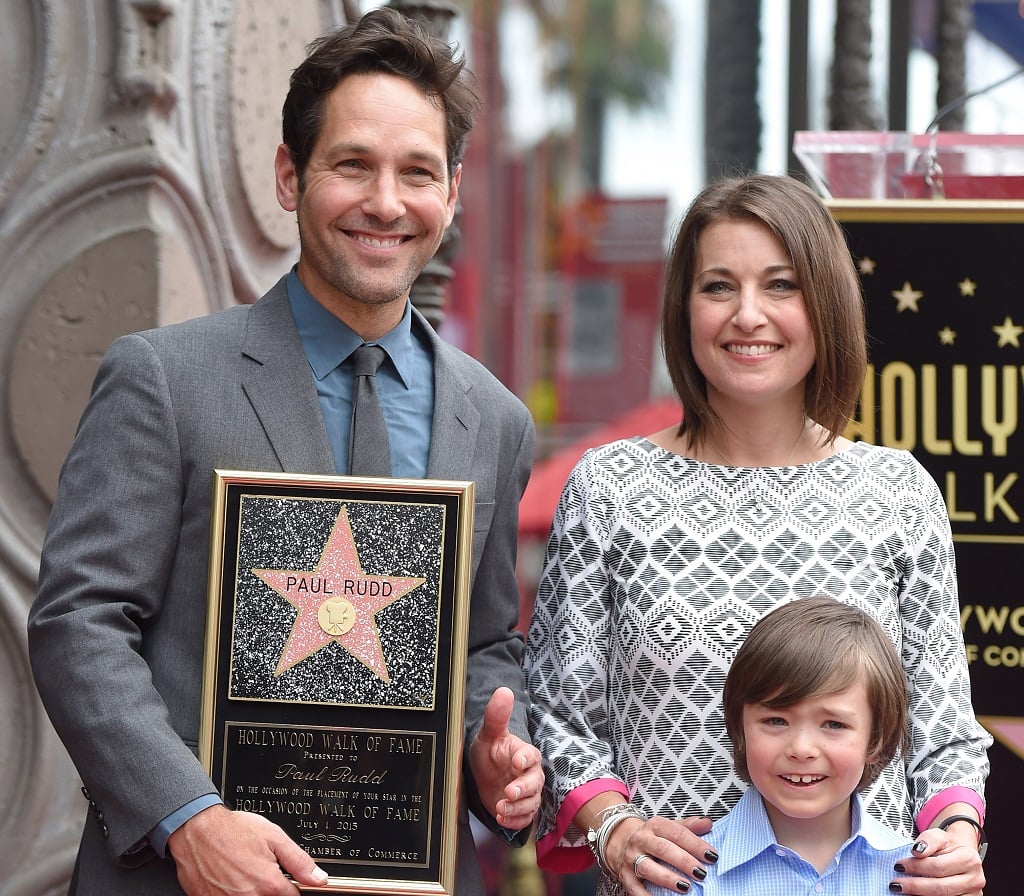 Actor Paul Rudd, sister Mandi Rudd-Arnold and her son