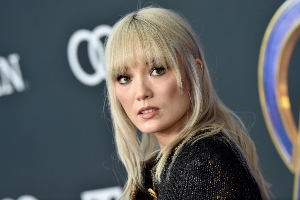 Pom Klementieff attends the World Premiere of Avengers: Endgame at Los Angeles Convention Center on April 22, 2019