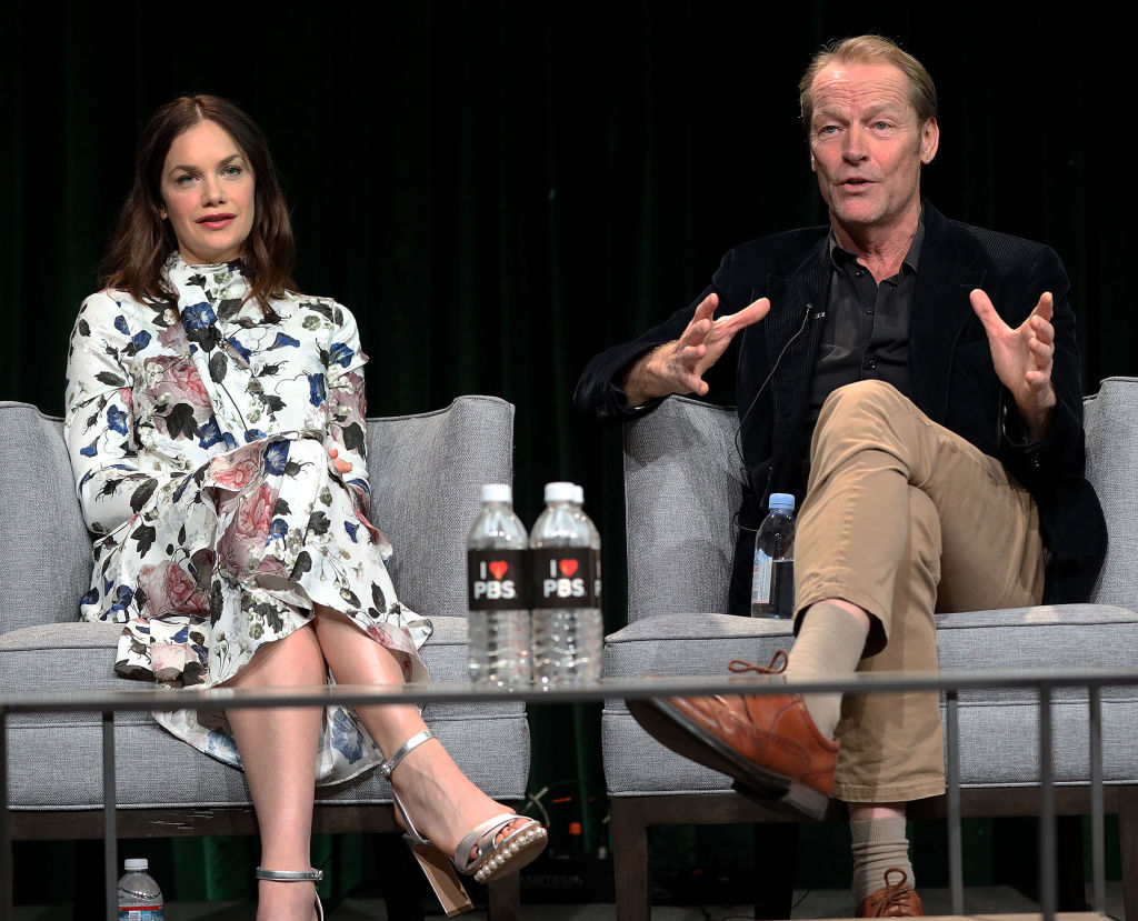 Ruth Wilson and Iain Glen