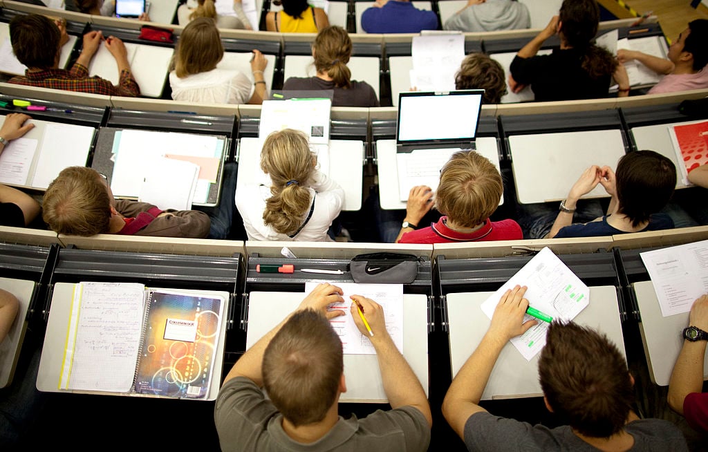 students in classroom