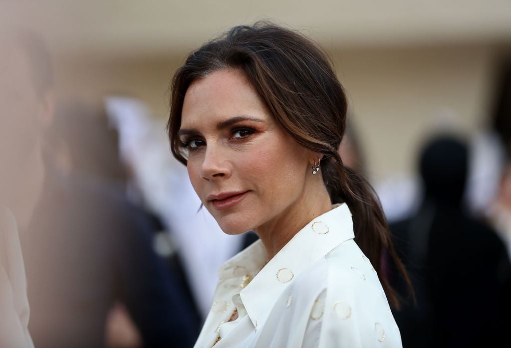 Victoria Beckham attends the official opening ceremony for the National Museum of Qatar.