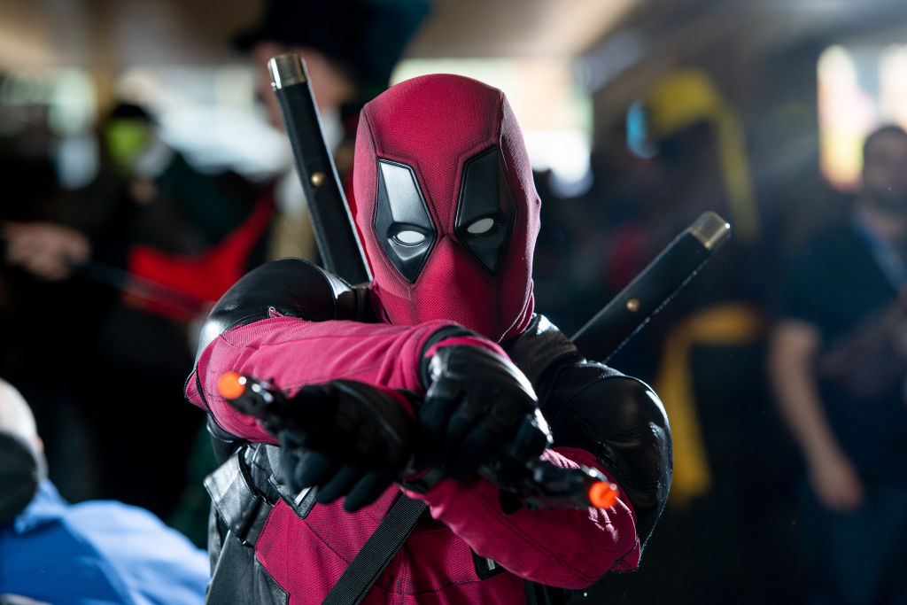 A fan dresses up as Deadpool | Roy Rochlin/Getty Images