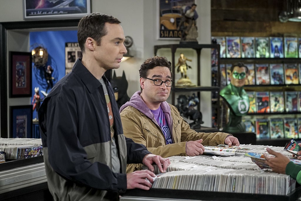 Sheldon Cooper (Jim Parsons) and Leonard Hofstadter (Johnny Galecki). Sheldon