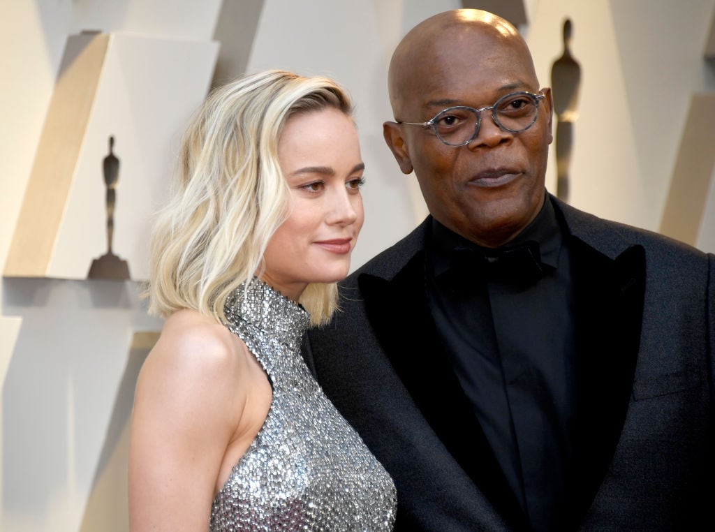 Brie Larson and Samuel L. Jackson are close friends