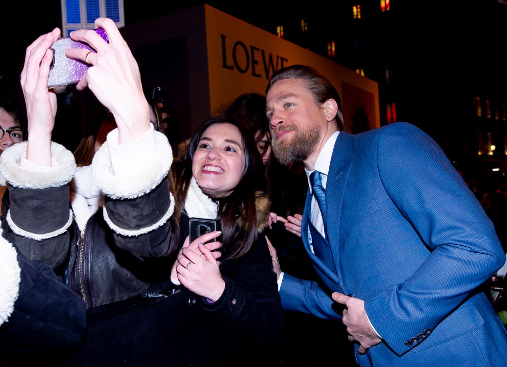 Charlie Hunnam at the 'Triple Frontier' premiere in Spain