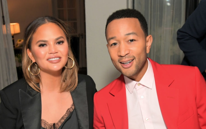 Chrissy Teigen and John Legend