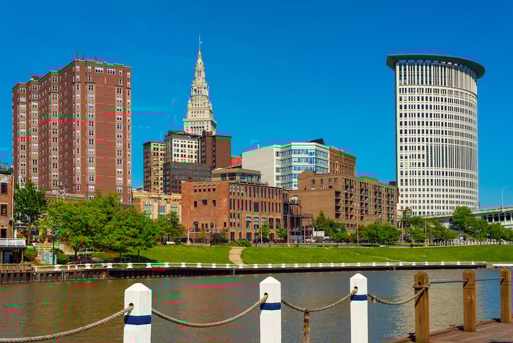 View of Cleveland, Ohio