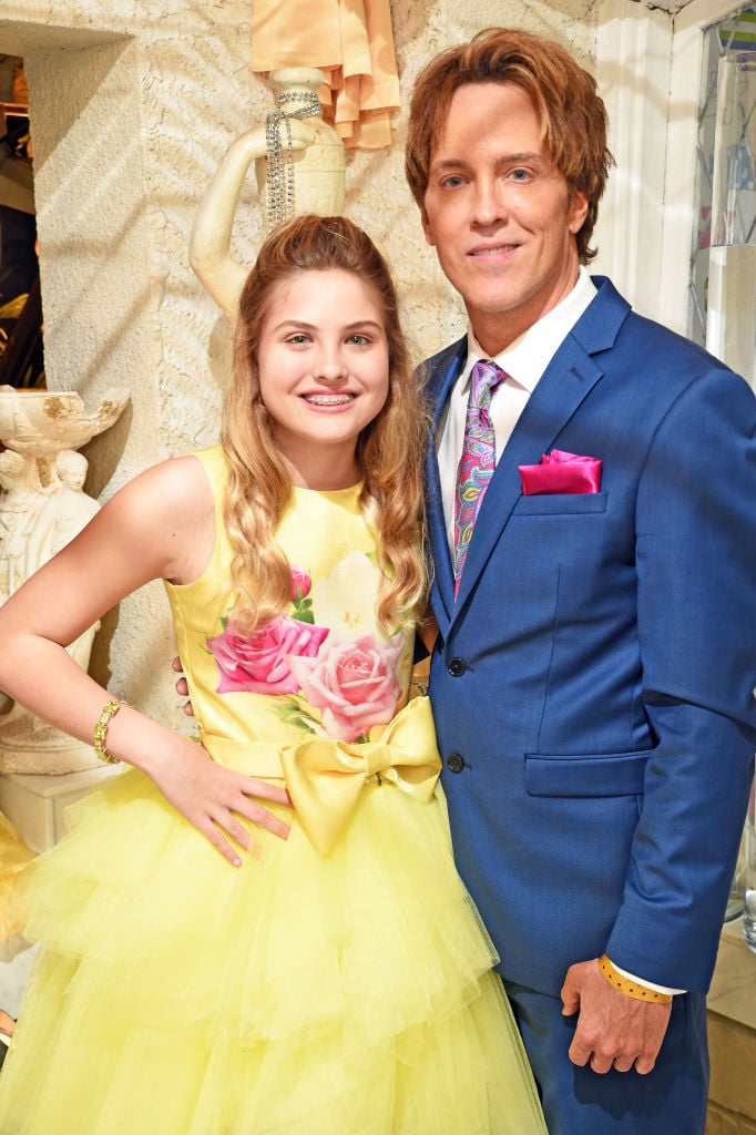 Dannielynn and Larry Birkhead at the Kentucky Derby