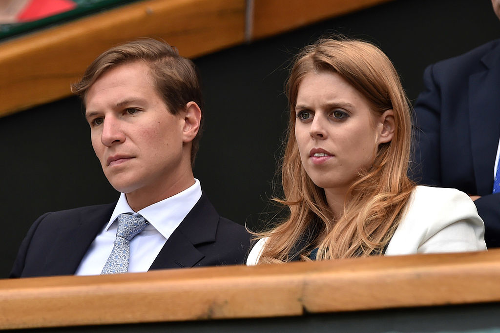 Dave Clark and Princess Beatrice