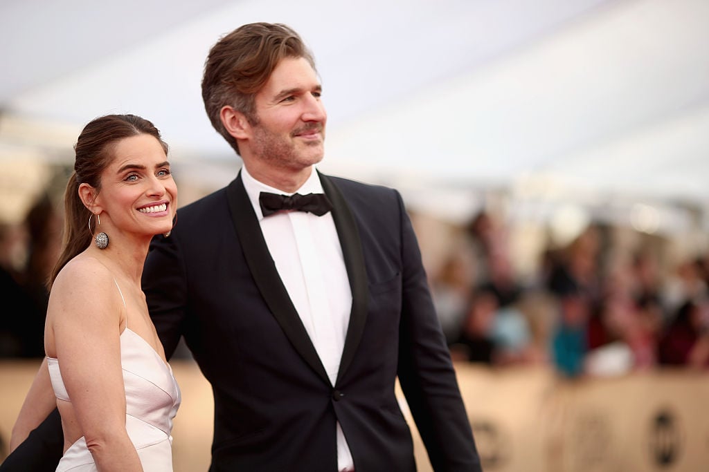 David Benioff and Amanda Peet