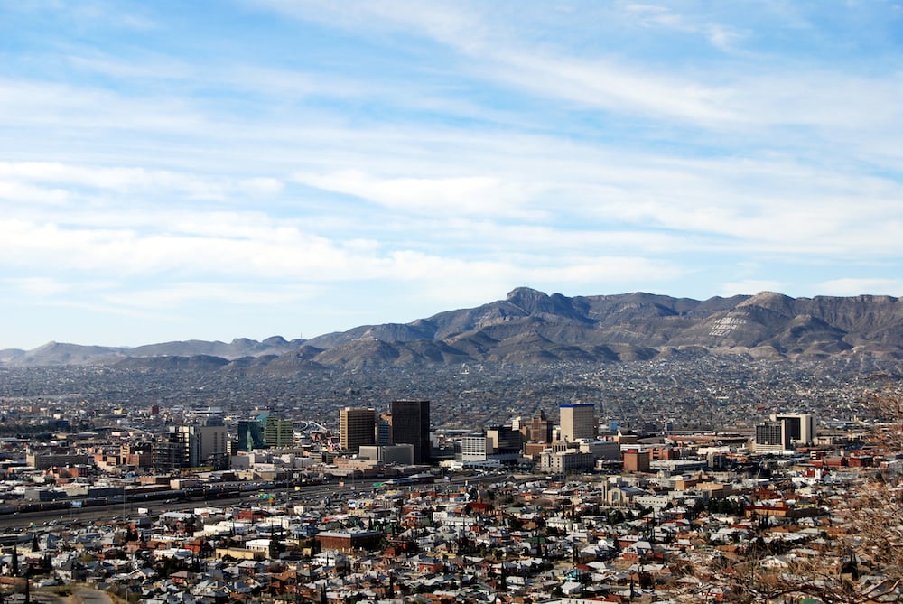 View of El Paso, TX