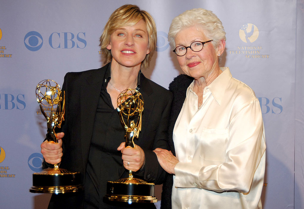 Ellen DeGeneres and Betty DeGeneres
