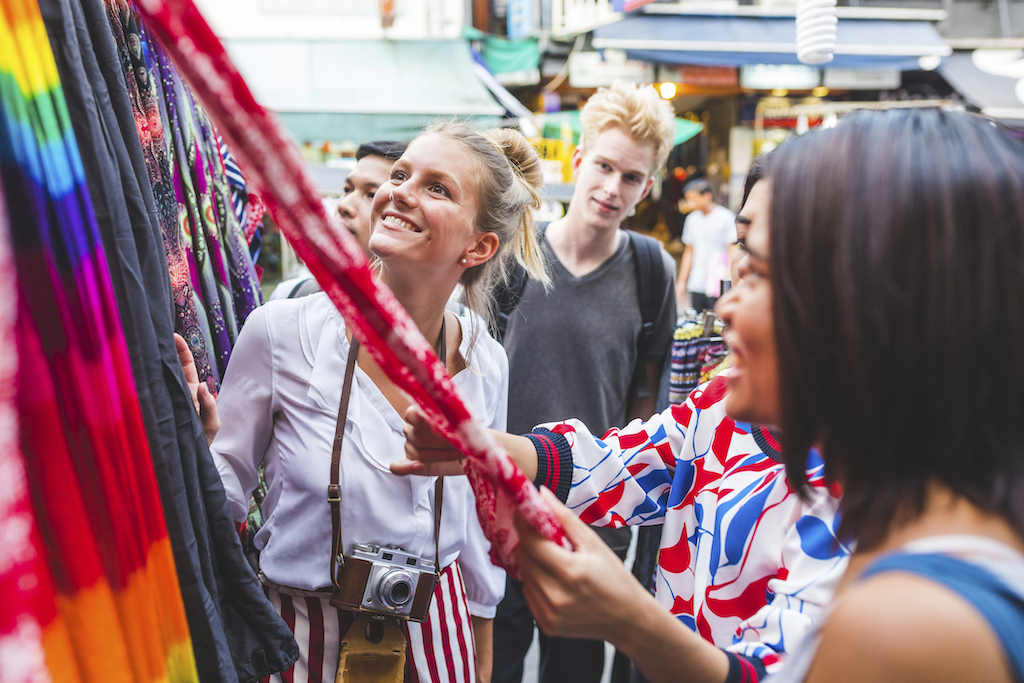 Thailand, Bangkok street market