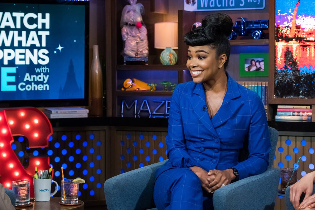 Gabrielle Union on Watch What Happens Live with Andy Cohen| Charles Sykes/Bravo/NBCU Photo Bank via Getty Images