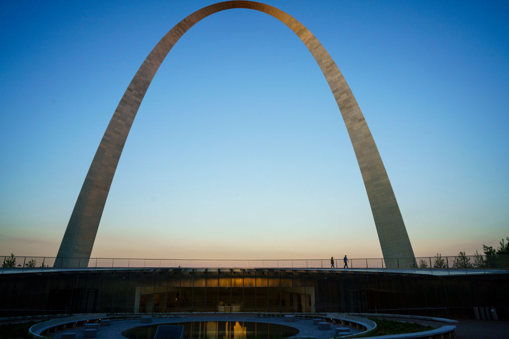 The Gateway Arch in St. Louis
