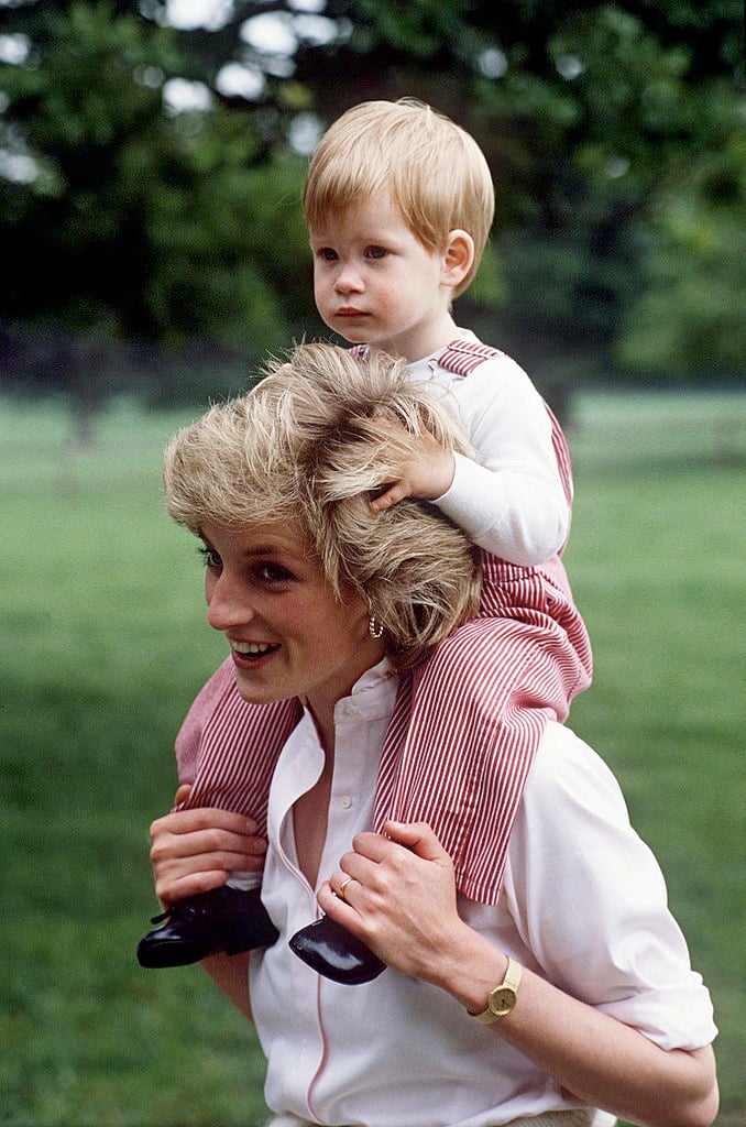 Prince Harry and Princess Diana