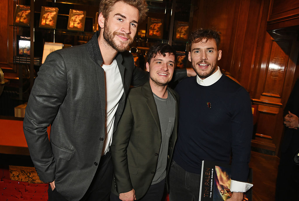 Liam Hemsworth, Josh Hutcherson, and Sam Claflin