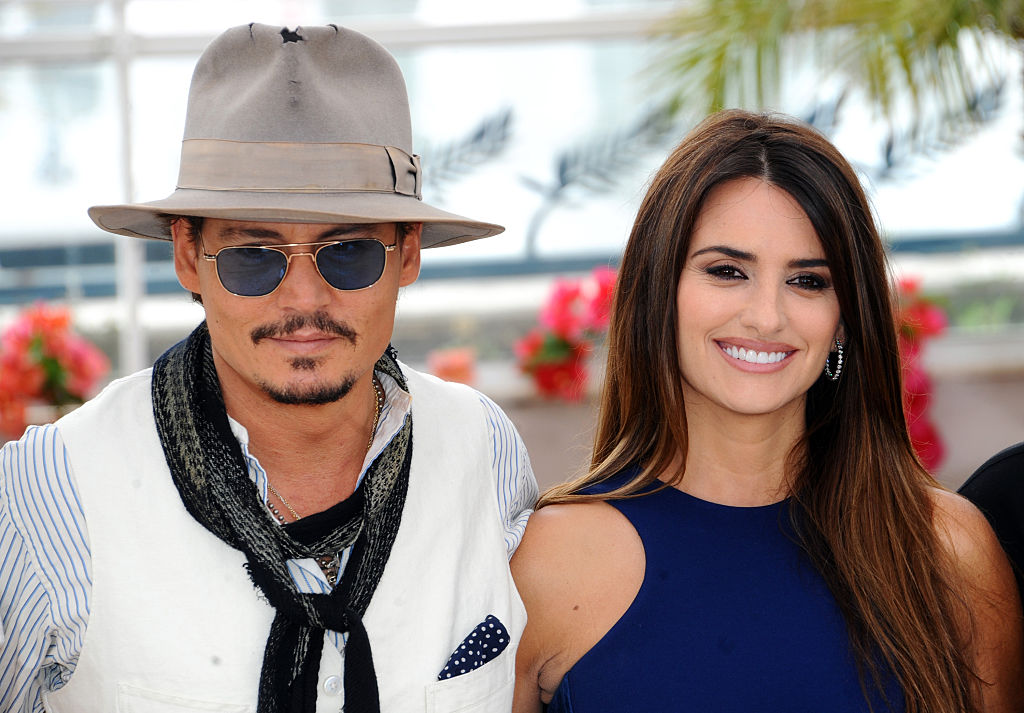 Penelope Cruz and Johnny Depp