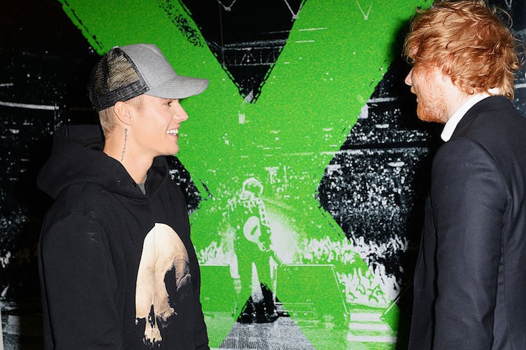 Justin Bieber Ed Sheeran