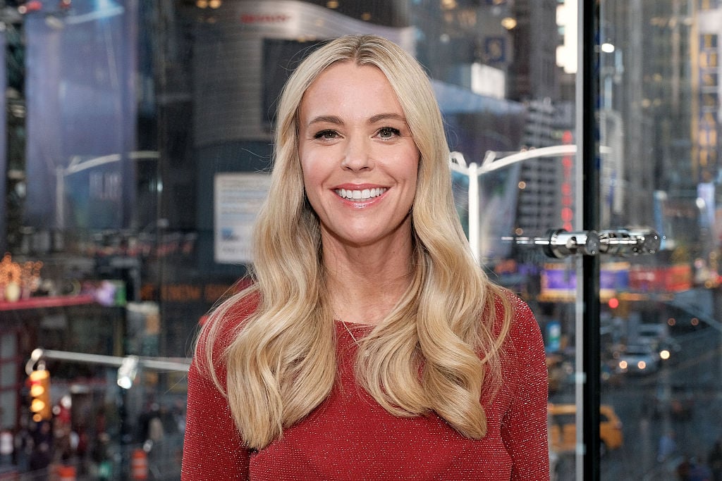 Kate Gosselin visits "Extra"