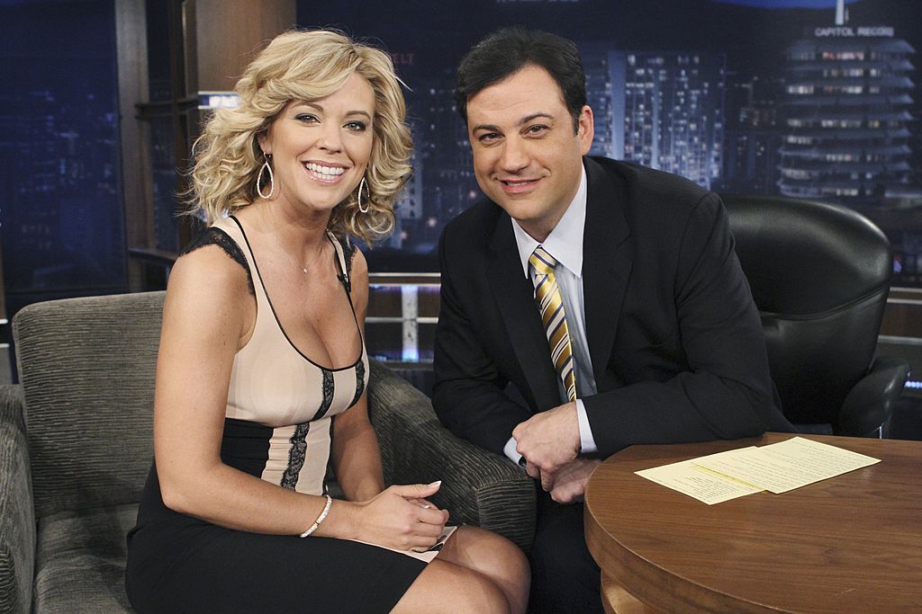 Kate Gosselin and Jimmy Kimmel