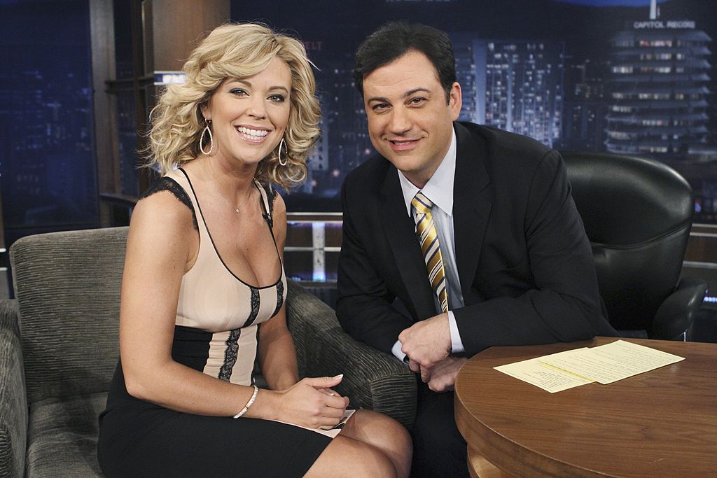 Kate Gosselin and Jimmy Kimmel 