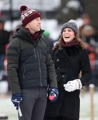 Prince William makes Kate Middleton laugh