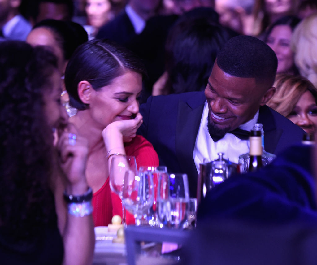 Katie Holmes and Jamie Foxx