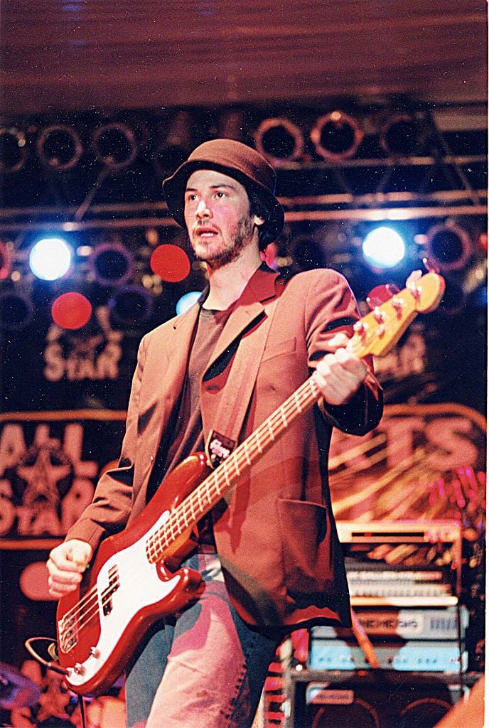 Keanu Reeves during opening of All Star Cafe '98 at All Star Cafe in San Diego