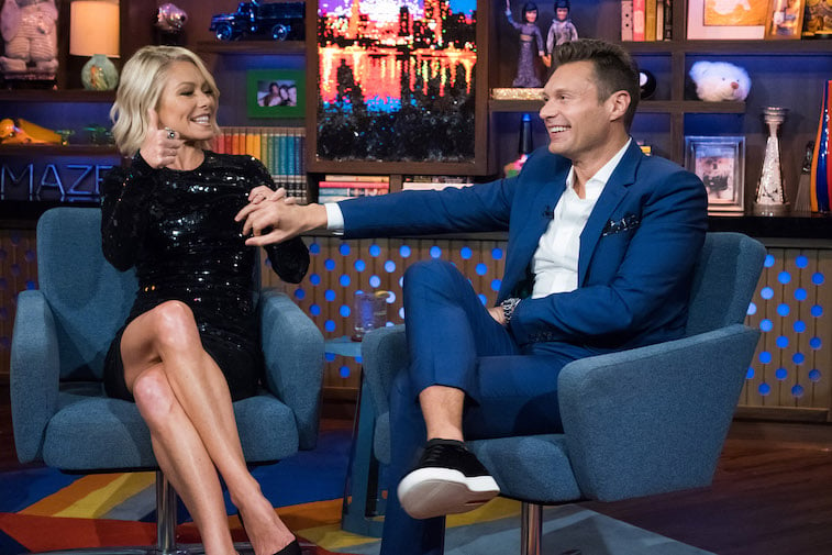 Kelly Ripa and Ryan Seacrest