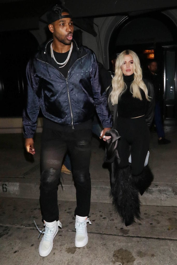 Khloe Kardashian and Tristan Thompson