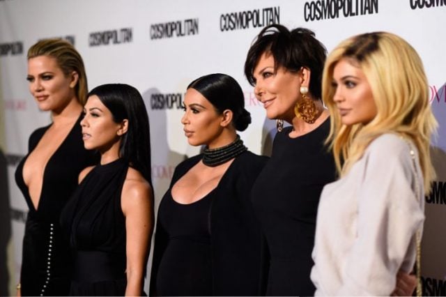 Khloé, Kourtney, and Kim Kardashian, Kris Jenner, and Kylie Jenner