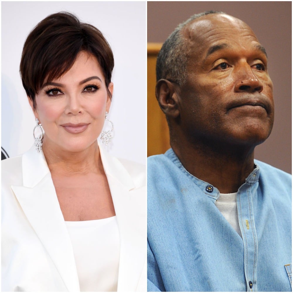 Kris Jenner and O.J. Simpson