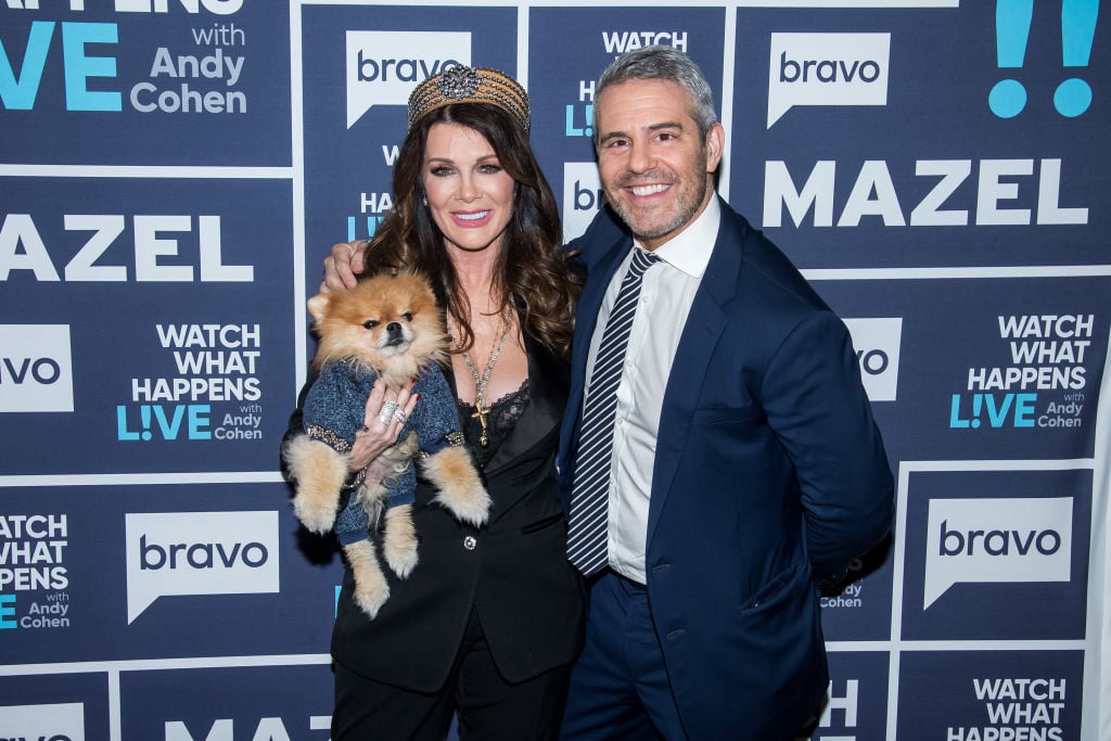 Lisa Vanderpump and Andy Cohen