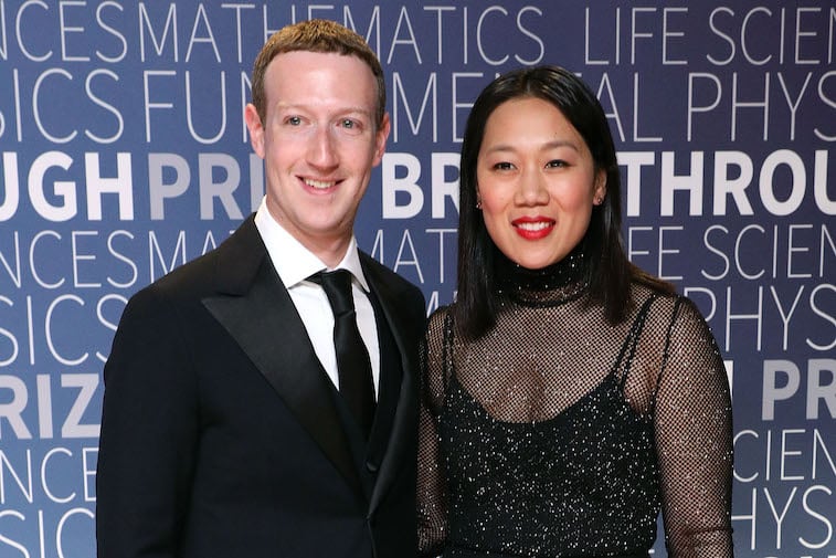 Mark Zuckerberg and Priscilla Chan
