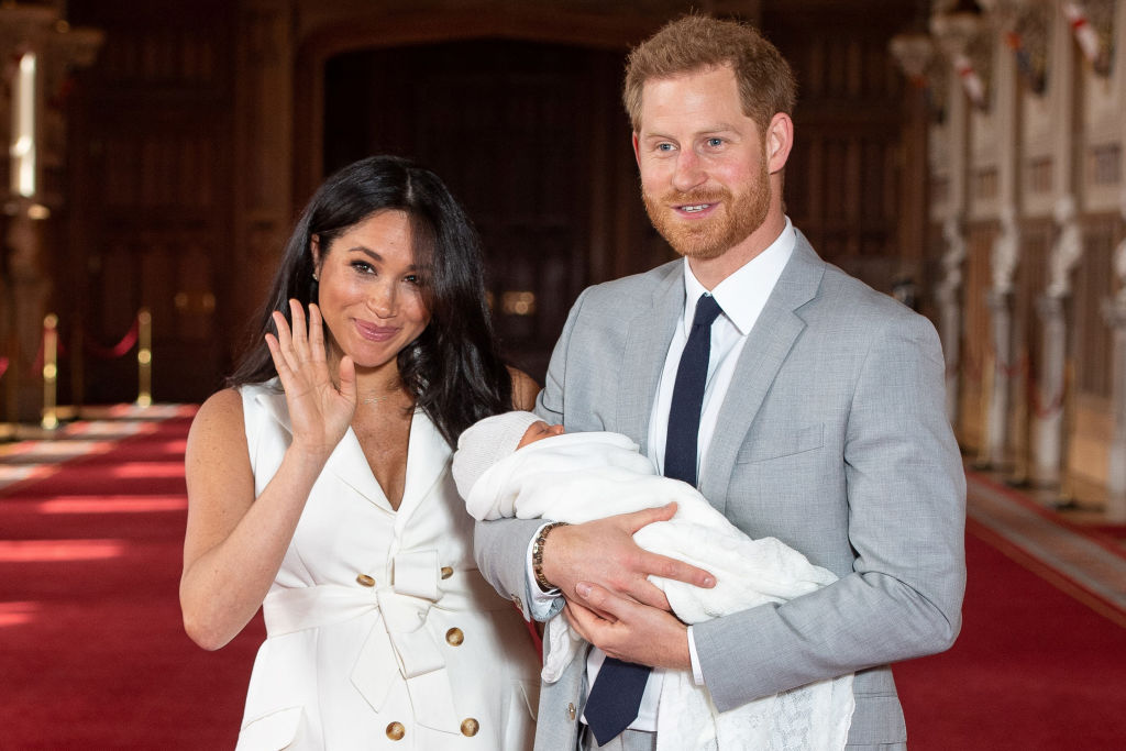 Meghan Markle Prince Harry and Archie| Dominic Lipinski /AFP/Getty Images