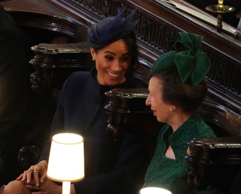 Meghan Markle and Princess Anne