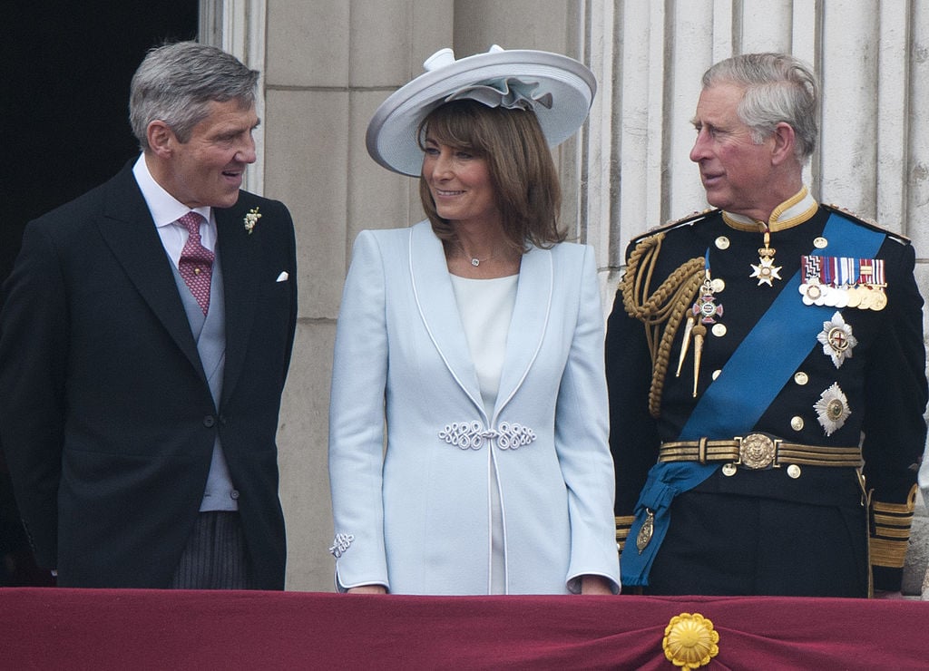 Michael Middleton, Carole Middleton, and Prince Charles