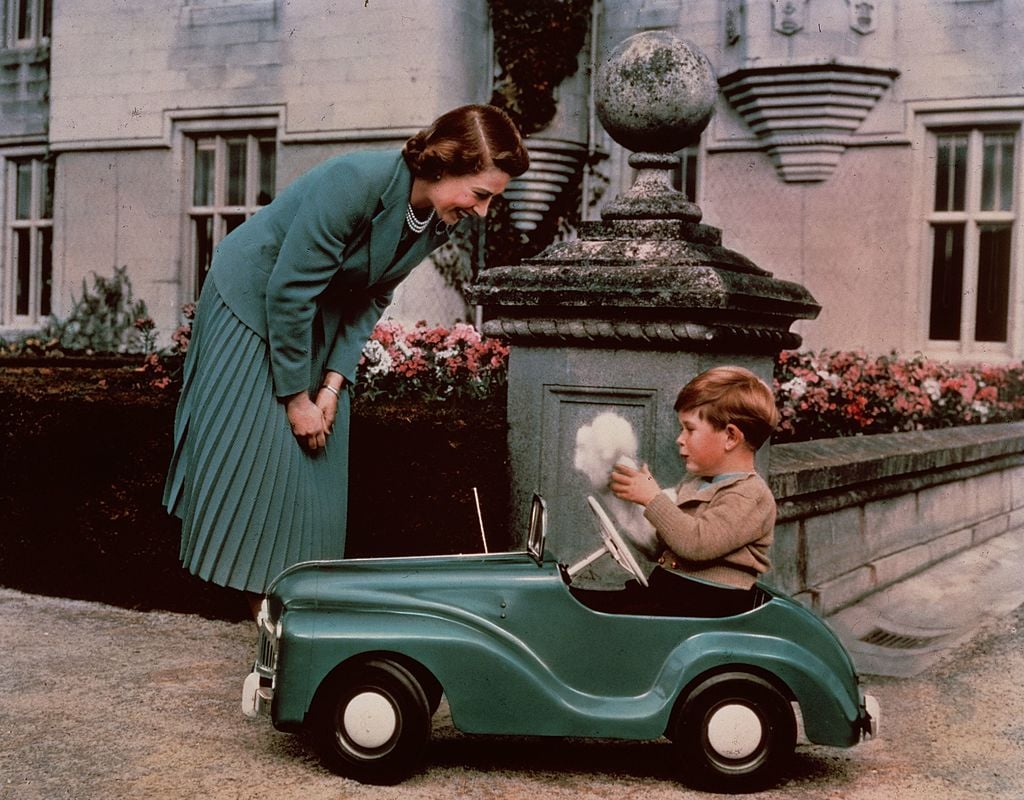 Queen Elizabeth and Prince Charles