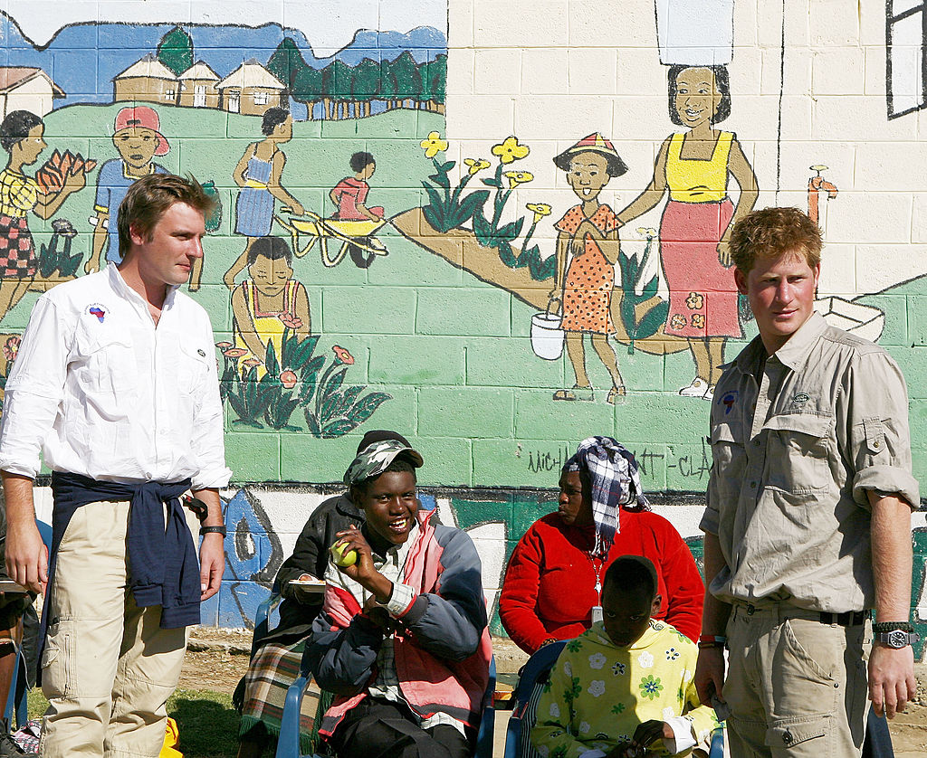 Prince Harry and Major Tom Archer-Burton