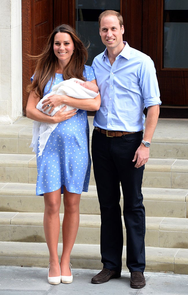 Duke and Duchess of Cambridge with Prince George