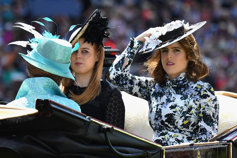 Princess Beatrice of York and Princess Eugenie of York