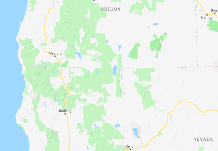 Area that would have become Jefferson State