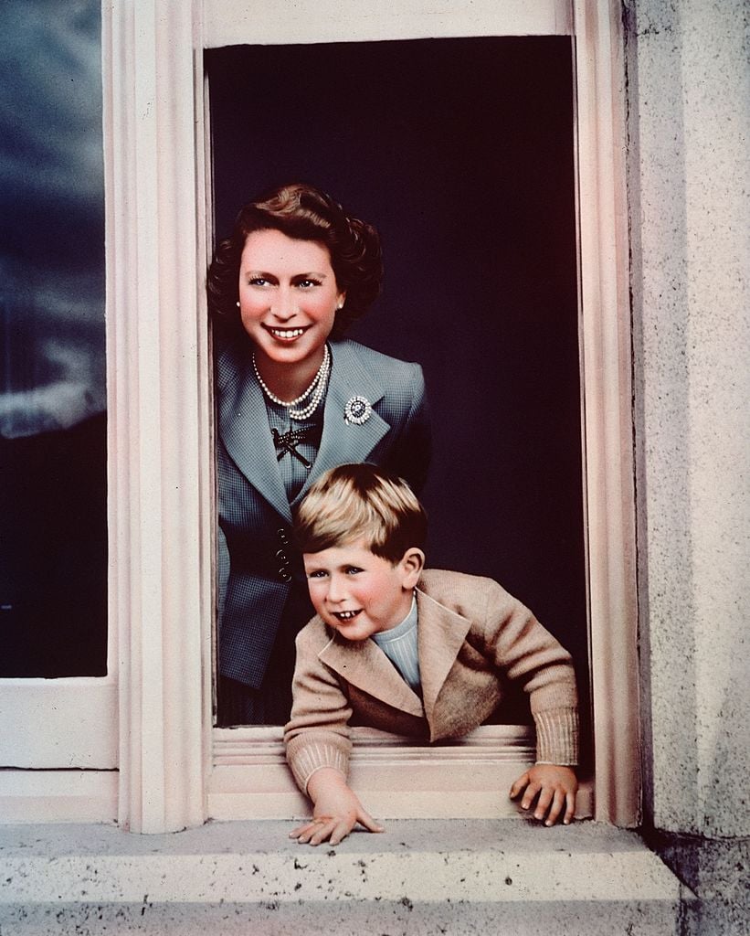 Queen Elizabeth and Prince Charles
