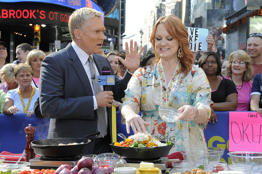 Ree Drummond and Sam Champion| Lorenzo Bevilaqua/ABC via Getty Images