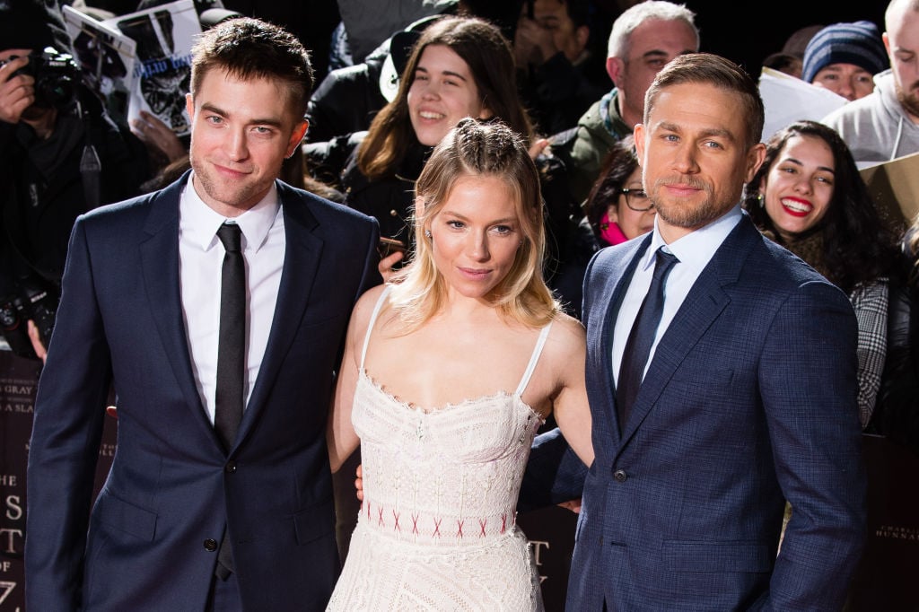 Robert Pattinson, Sienna Miller, and Charlie Hunnam