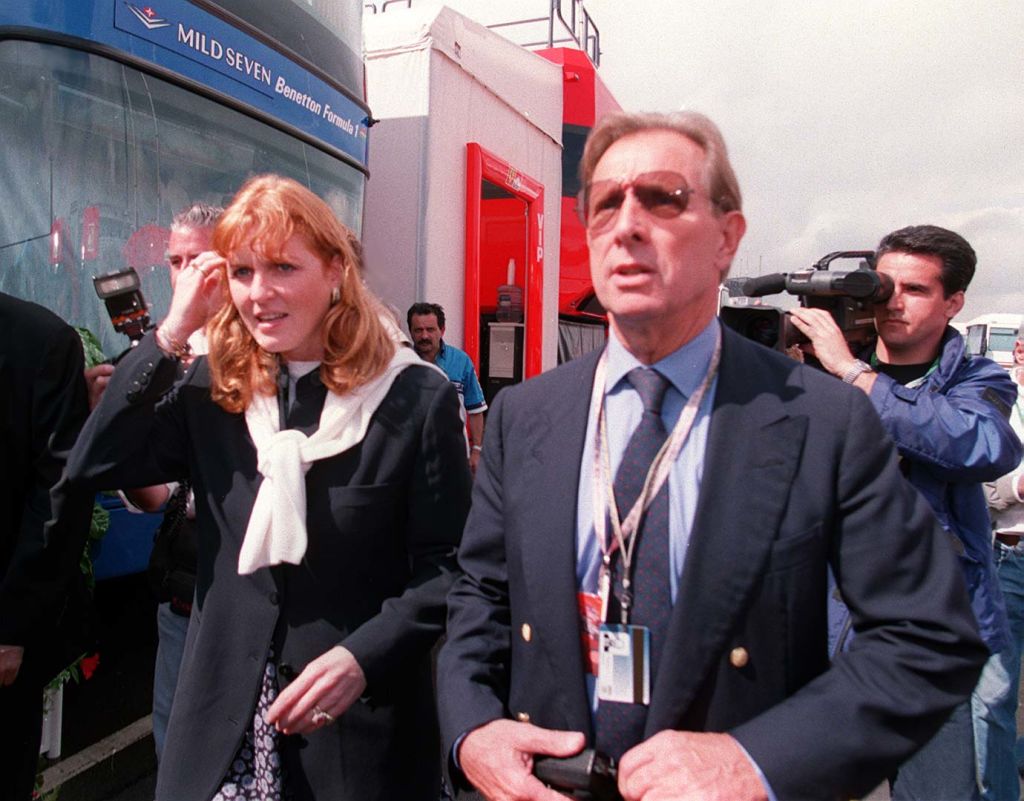 Sarah Ferguson and Paddy McNally