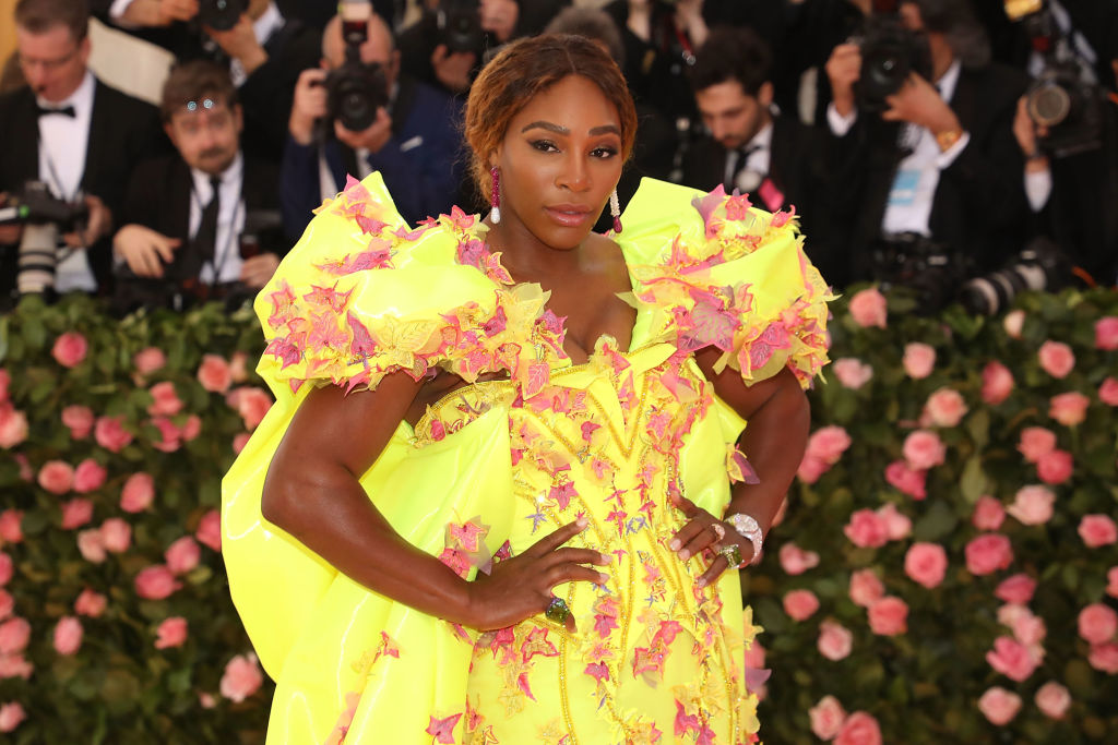 Serena Williams attends the 2019 Met Gala