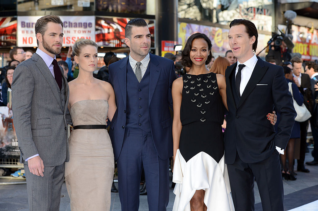 The cast of Stark Trek Into Darkness