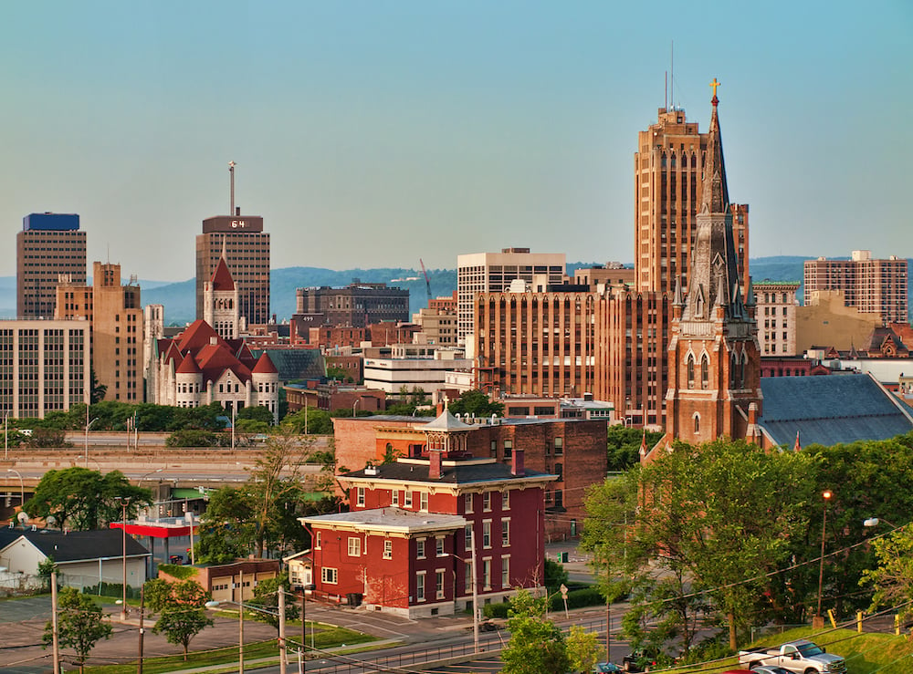 View of Syracuse, NY